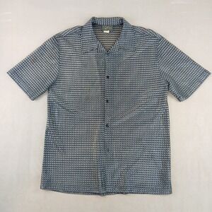 VTG Pop‎ Icon XL Mens Shirt Metallic Transparent 22x29 **Fits A Medium **